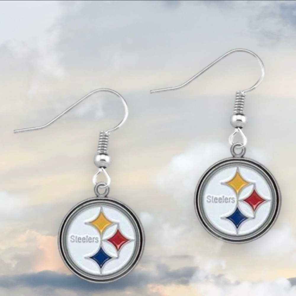 Pittsburg Steelers Drop Earrings